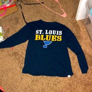 St.Louis Blues long sleeve shirt